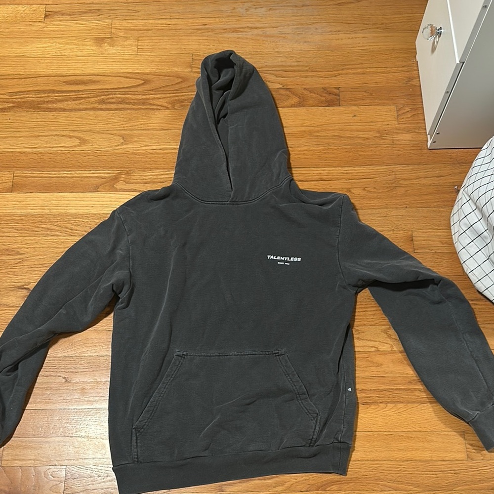 Talentless Men's Black Hoodie Sweater